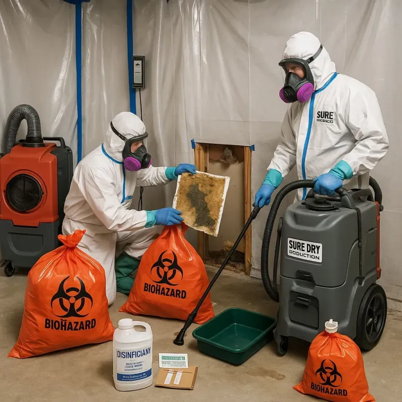 Contaminated Water Handling Protocols process in English, IN